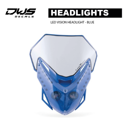 LED VISION HEADLIGHT - BLUE