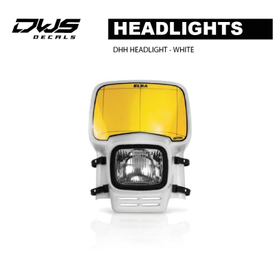 HEADLIGHT ELBA - WHITE