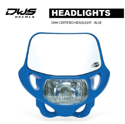 DHH CERTIFIED HEADLIGHT - BLUE