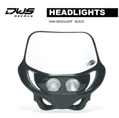 DHH HEADLIGHT - BLACK