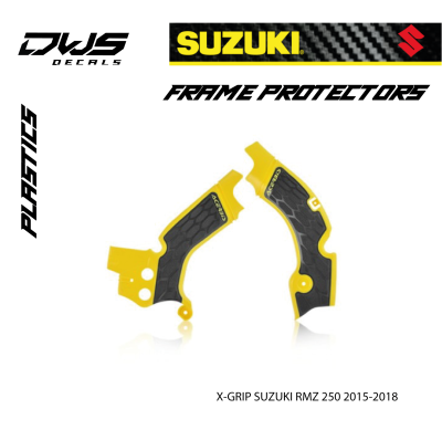 X-GRIP Frameprotector RMZ 250 2015-2018 - YELLOW/BLACK
