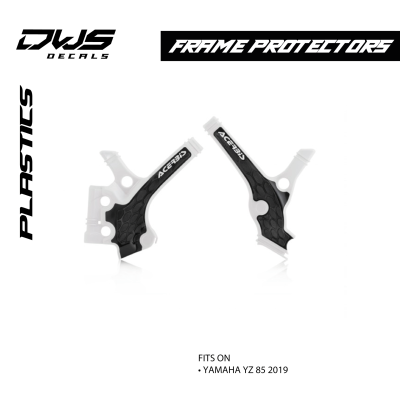 FRAME PROTECTOR YAMAHA YZ 85 2019 - WHITE/BLACK