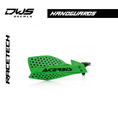 HANDGUARDS ULTIMATE - GREEN/BLACK
