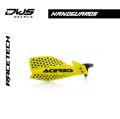 HANDGUARDS ULTIMATE - YELLOW/BLACK handkappen