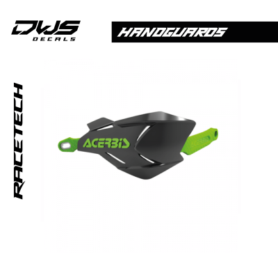 HANDGUARDS X-FACTORY - BLACK/GREEN