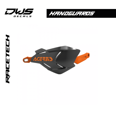 HANDGUARDS X-FACTORY - BLACK/ORANGE