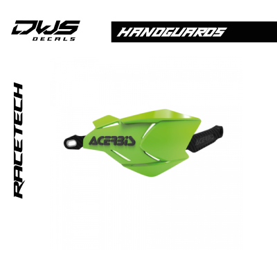 HANDGUARDS X-FACTORY - GREEN/BLACK