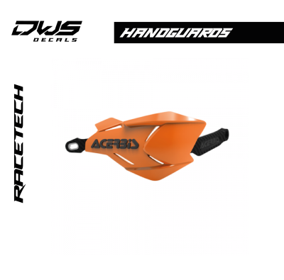 HANDGUARDS X-FACTORY - ORANGE/BLACK