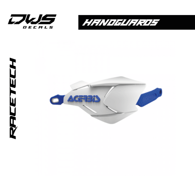 HANDGUARDS X-FACTORY - WHITE/BLUE