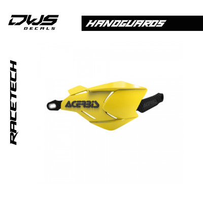 HANDGUARDS X-FACTORY - YELLOW/BLACK