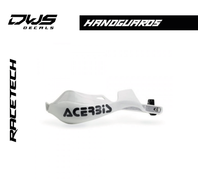 RALLY PRO HANDGUARDS - WHITE