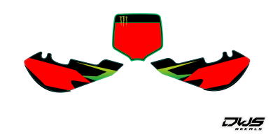 Nummerset Kawasaki KX 65 2000 - 2015 Model 2