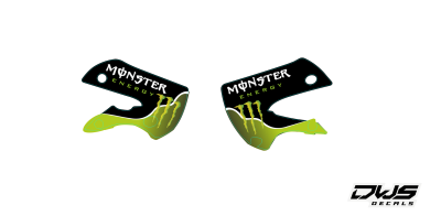 Kawasaki KX 65 2000 2001 2002 2003 2004 2005 2006 2007 2008 2009 2010 2011 2012 2013 2014 2015 Decals dekor design graphics aufklebe stickerset nummerset dws mx front fender radiator shrouds rear fender side panels swingarm front number