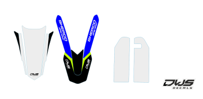Complete Stickerset Sherco 250 300 se-r 2016 Decals dekor design graphics aufklebe stickerset nummerset dws mx model 1 sherco factory look 2016 graphic rear fender front fender forkprotectors radiator scoops numberplate