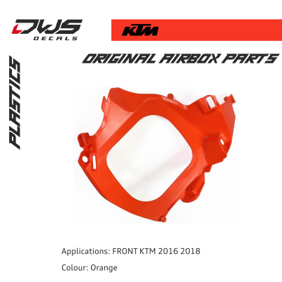 Airbox Parts KTM 2016-2018 Front Orange Airbox Front Applications: KTM 2016-2018 Colour: Orange dws decals dwsdecals