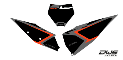 Nummerset KTM SX SX-F 125 150 250 350 450 2019 2020 model 15