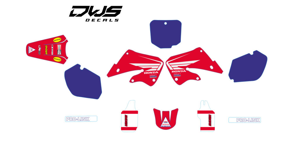 Honda CR 125 1999 Set Model 2