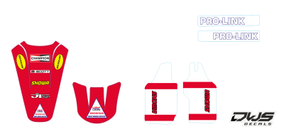 Trimset Honda CR 125 1999 Model 2