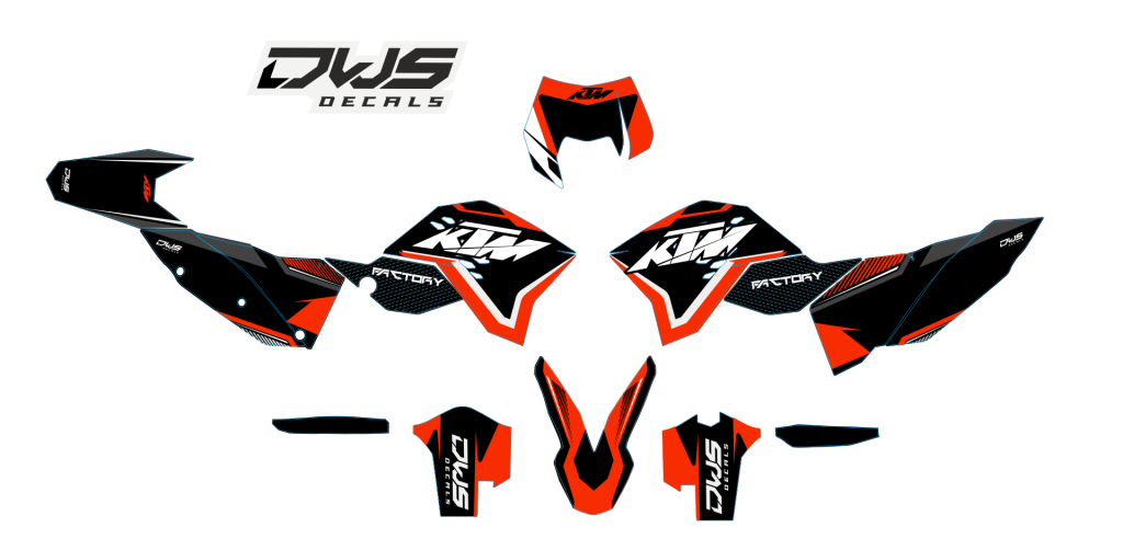 KTM SX - EXC 2008/2011 Model 11 Set 