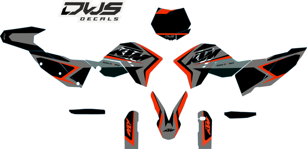 KTM SX SX-F 125 150 250 350 450 2007/2010 Model 8 Set