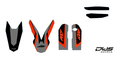 Trimset KTM SX SXF 2007 2010 Model 8