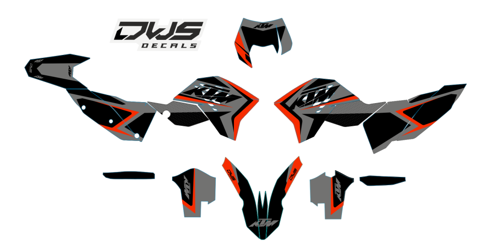 KTM SX - EXC 2008/2011 Model 12 Set 