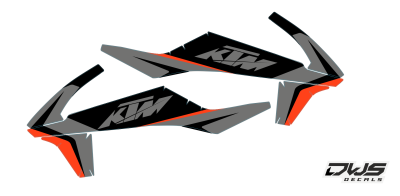 Radiaset KTM EXC 125 250 350 450 500 2017 Model 17