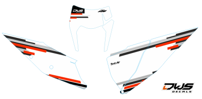 KTM EXC 125 250 350 450 500 2020 Model 14 set
 
Gehele stickerset bestaande uit
- Radiaset (6 delig)
- Nummerset (5 delig)
- Trimset (12 delig)

 
KTM EXC 125 250 350 450 500 2020 Model 14 set

consisting off:
- Radiator shrouds (6 tiles)
- Nu