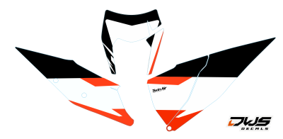 Complete decal kit stickerset ktm sx 125 150 sxf 250 350 450 2019 2020 side exc panel radiator shrouds front fender rear fender fork protectors swingarm nummers nummern radiator delen kappenvoorspatbord achterspatbord brug stickers voorpootbeschermers gab