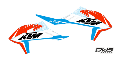 KTM EXC 125 250 350 450 500 2020 Model 14 set
 
Gehele stickerset bestaande uit
- Radiaset (6 delig)
- Nummerset (5 delig)
- Trimset (12 delig)

 
KTM EXC 125 250 350 450 500 2020 Model 14 set

consisting off:
- Radiator shrouds (6 tiles)
- Nu