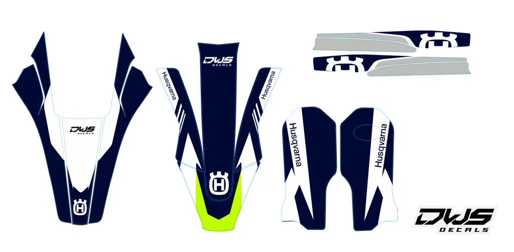 Trimset Husqvarna TE FE 2017 2018 2019 model 2