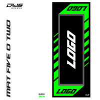 mat five o two black green zwart groen schwarz grun Milieu Mat environmental mats umwelt mat mx vloermat bmx dws