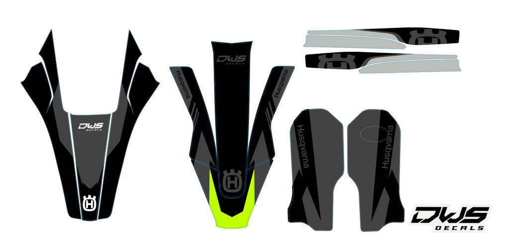 Trimset Husqvarna TE FE 2017 2018 2019 model 3