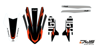 Trimset KTM 690 enduro R 2019 Model 1