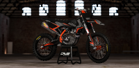SX SXF ktm frey orange dws decals 2016 2017 2018 