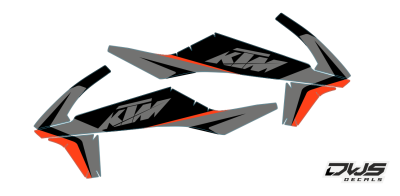 KTM EXC 125 250 350 450 500 2020 Model 14 set
 
Gehele stickerset bestaande uit
- Radiaset (6 delig)
- Nummerset (5 delig)
- Trimset (12 delig)

 
KTM EXC 125 250 350 450 500 2020 Model 14 set

consisting off:
- Radiator shrouds (6 tiles)
- Nu