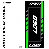 mat five o three Milieu Mat environmental mats umwelt mat mx vloermat bmx dws navy wit groen zwart black white green