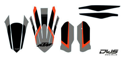 KTM EXC 125 250 350 450 500 2020 Model 14 set
 
Gehele stickerset bestaande uit
- Radiaset (6 delig)
- Nummerset (5 delig)
- Trimset (12 delig)

 
KTM EXC 125 250 350 450 500 2020 Model 14 set

consisting off:
- Radiator shrouds (6 tiles)
- Nu