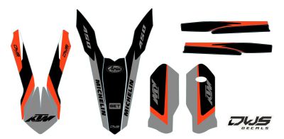 Trimset KTM SX SX-F 125 150 250 350 450 2013/2015 Model 14