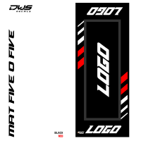 mat five o three Milieu Mat environmental mats umwelt mat mx vloermat bmx dws black white red zwart wit rood