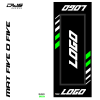 mat five o three Milieu Mat environmental mats umwelt mat mx vloermat bmx dws black white green wit zwart groen