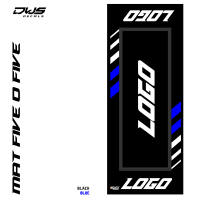 mat five o three Milieu Mat environmental mats umwelt mat mx vloermat bmx dws black blue white zwart blauw wit