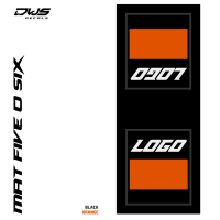 mat five o three Milieu Mat environmental mats umwelt mat mx vloermat bmx dws black oranje zwart orange