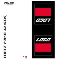 mat five o three Milieu Mat environmental mats umwelt mat mx vloermat bmx dws zwart rood black red