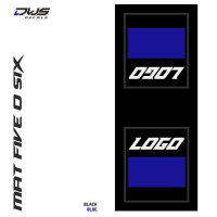 mat five o three Milieu Mat environmental mats umwelt mat mx vloermat bmx dws black blue zwart blauw