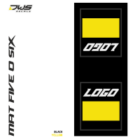 mat five o three Milieu Mat environmental mats umwelt mat mx vloermat bmx dws zwart geel