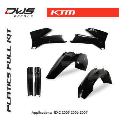 ktm plastics ufo polisport Rear fender polisport front fender polisport Fork covers polisport radiator schrouds Ufo exc enduro 