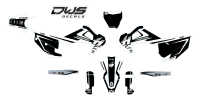 Husqvarna TC FC 250 350 450 2019 2020 Decals DWS Decals DWSDecals stickerset 