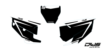 Husqvarna TC FC 250 350 450 2019 2020 Decals DWS Decals DWSDecals stickerset