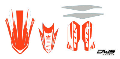 Trimset KTM SX-F SX 125 150 250 350 450 2019 2020 Model 18